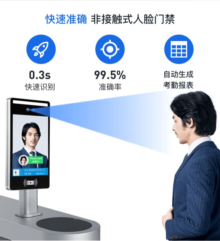 人脸识别门禁：安全、便捷、高效的门禁系统